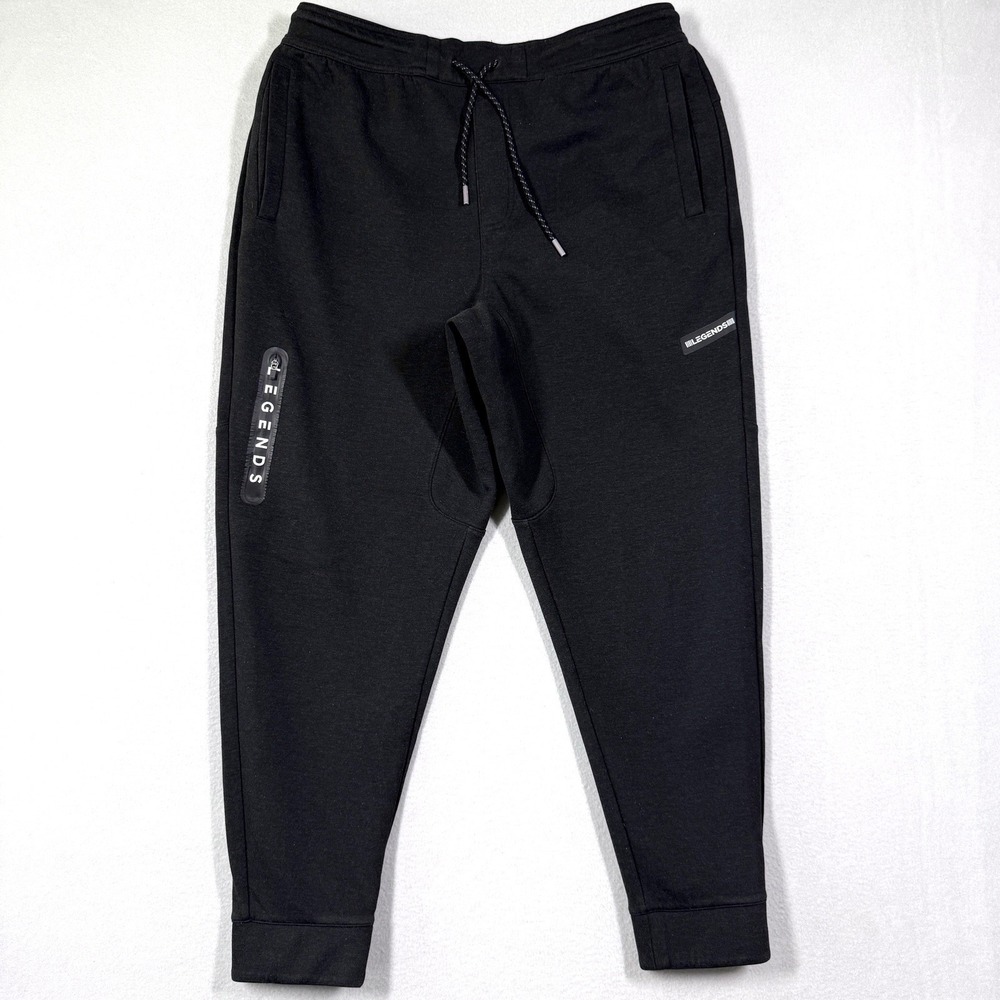 Legends Pants Mens XL Hawthorne Tech Jogger Sweatpants Athleisure Gym Black